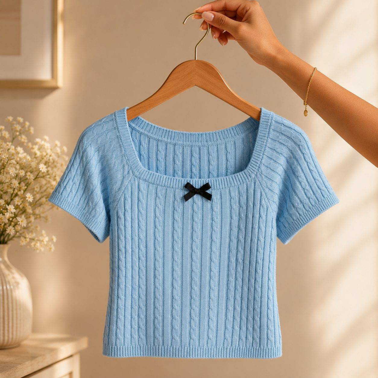 Women's Short Sleeve knit tops