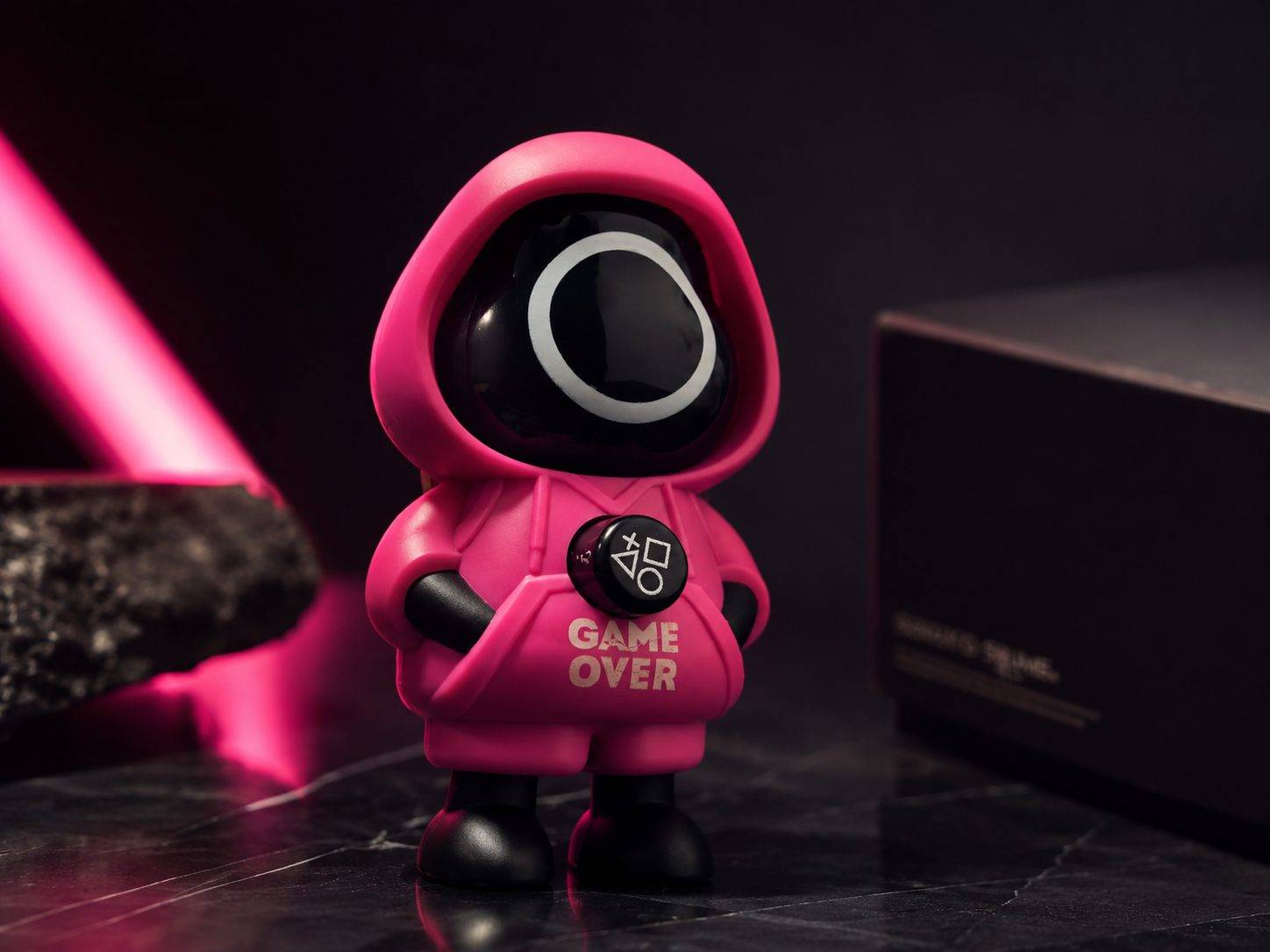 Squid Game Face Changing Keychain