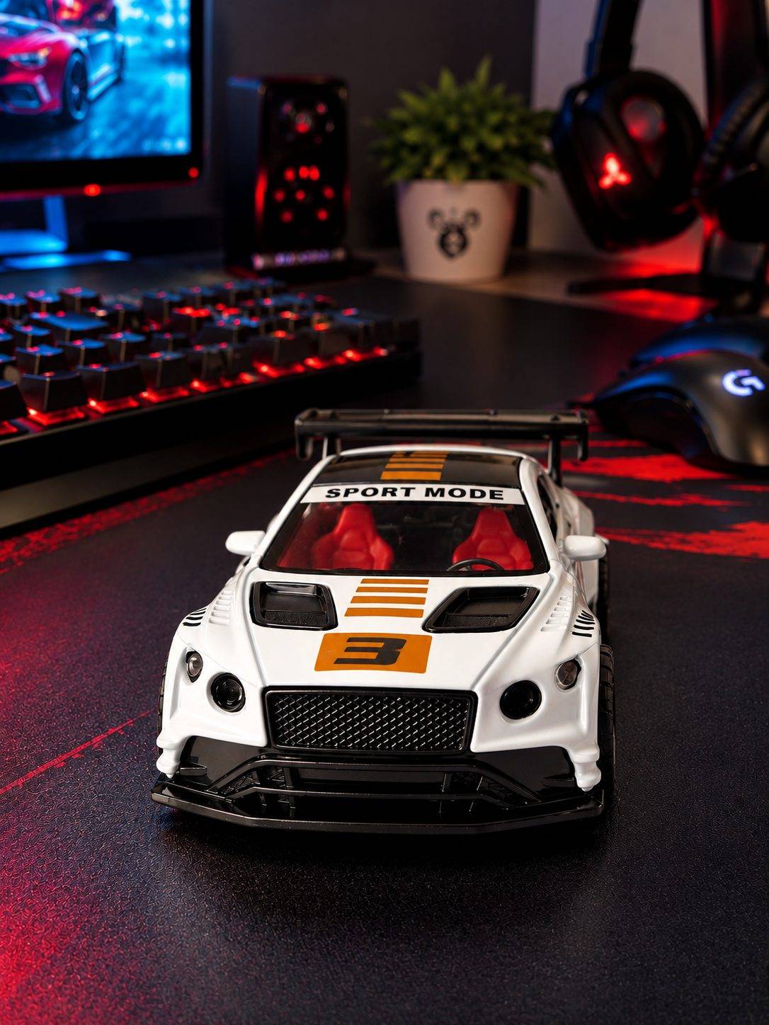 FRD Bentley GT3 Racing Sports Metal Toy Car