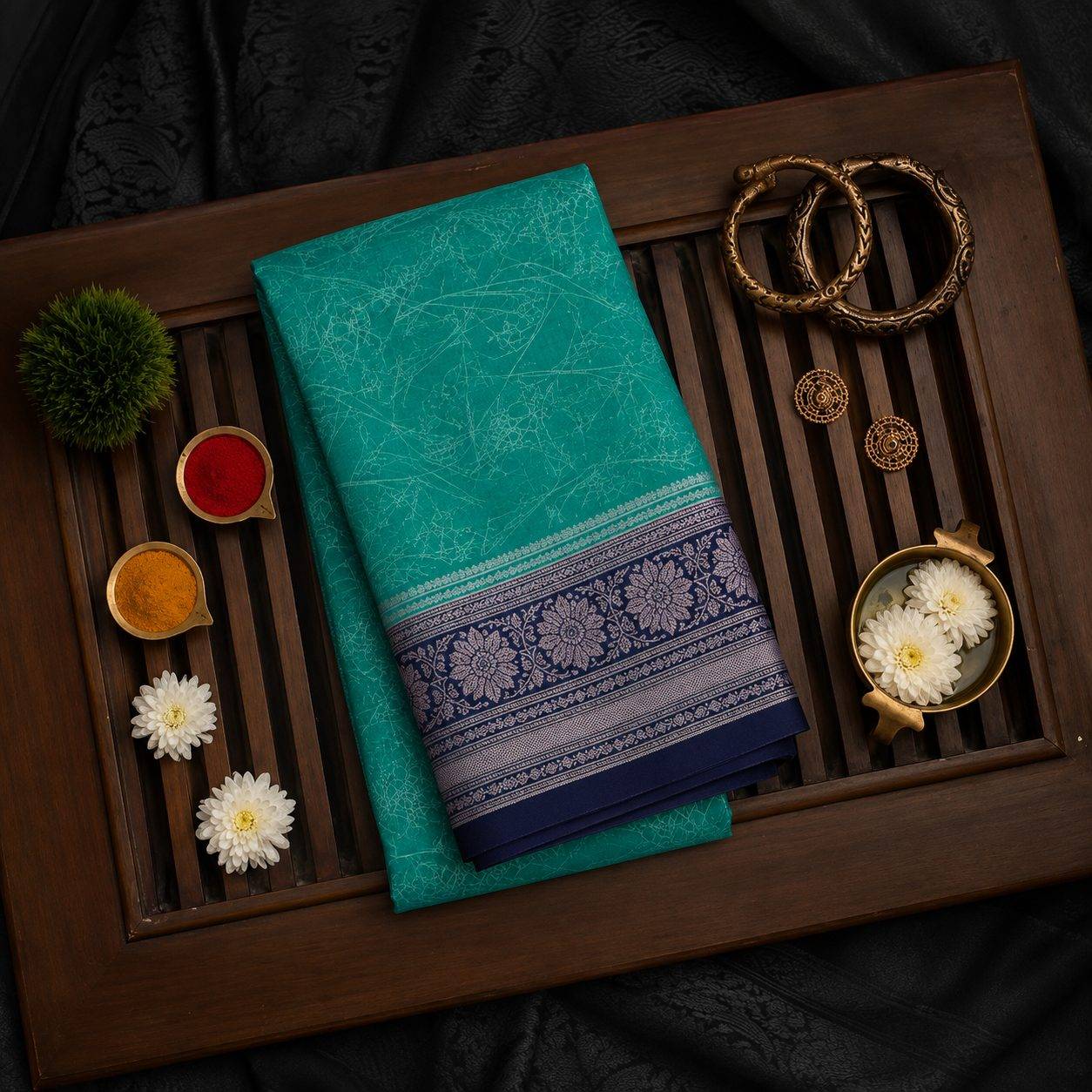Vijithra silk saree